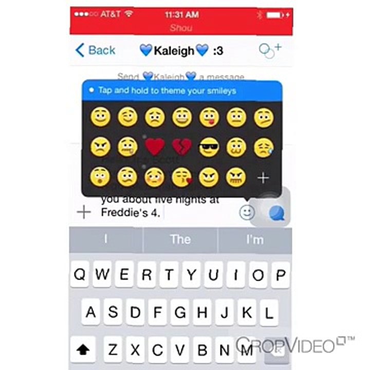 Kik (Fnaf) Troll part 1