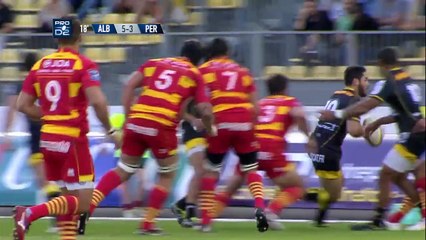 PRO D2 - Résumé Albi - Perpignan : 23-19 - J4 - Saison 2015/2016