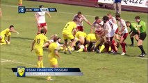 PRO D2 - Résumé Carcassonne - Dax : 30-20 - J4 - Saison 2015/2016