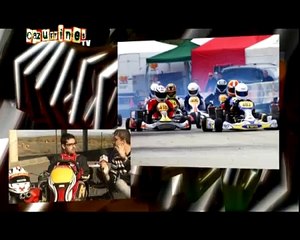 REPORTAJE Andrés Castro, piloto Leonés de karts KZ2, y FERNANDO ALONSO Benamariel EN CAZURRINES TV