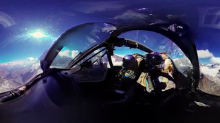 360 degree video! In the Cockpit of a Hawker Hunter Fighter Aircraft!