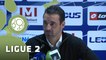 Conférence de presse FC Sochaux-Montbéliard - US Créteil-Lusitanos (0-3) : Olivier ECHOUAFNI (FCSM) - Thierry FROGER (USCL) - 2015/2016
