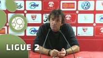 Conférence de presse Nîmes Olympique - AC Ajaccio (0-0) : José  PASQUALETTI (NIMES) - Olivier PANTALONI (ACA) - 2015/2016