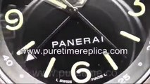 Swiss replica watches replica Panerai PAM173 I Travel Alarm Clock 52mm with Box Set sku6749