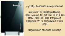 Lenovo Q190 Desktop (Black)   (Intel Celeron 1017U 1.60 GHz, 4 GB RAM, 500 GB HDD, Integrat