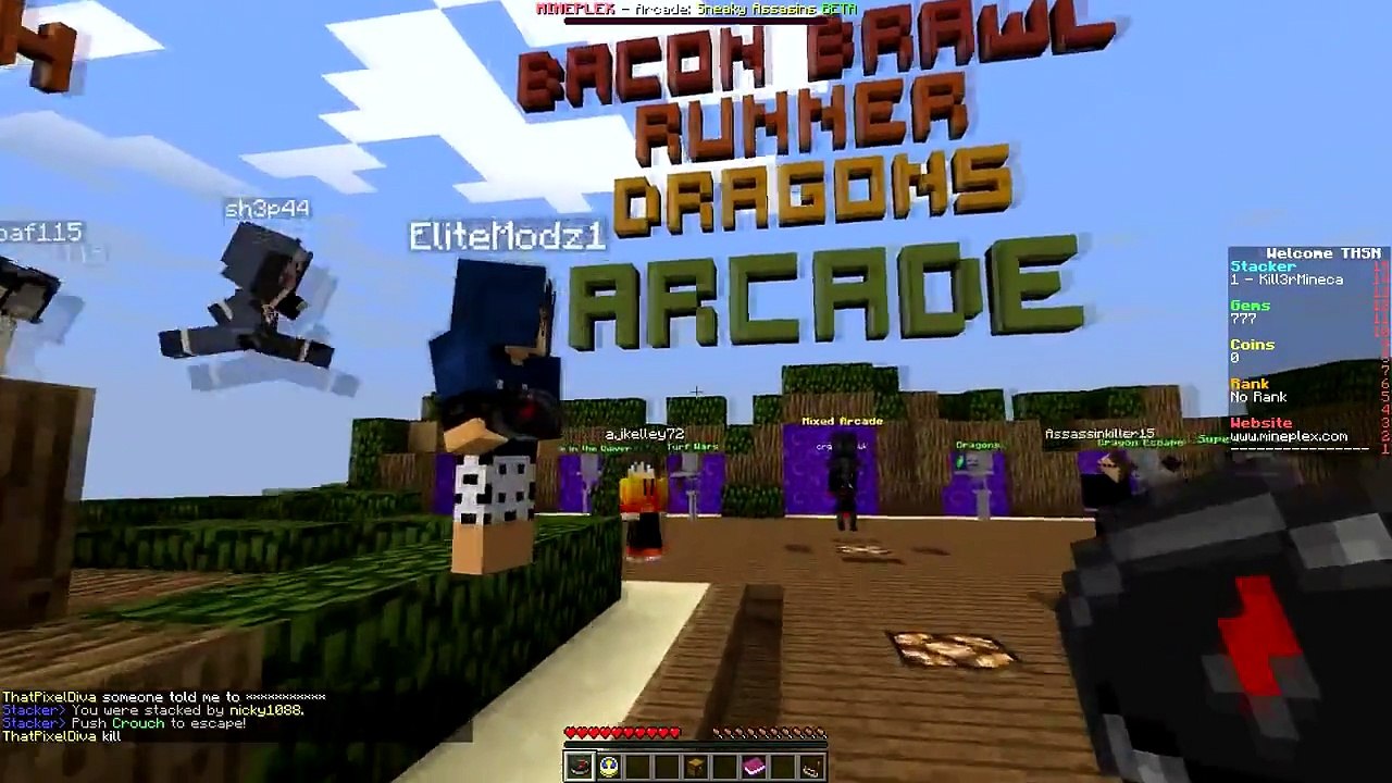 Minecraft Survival Games | I got a new popfilter