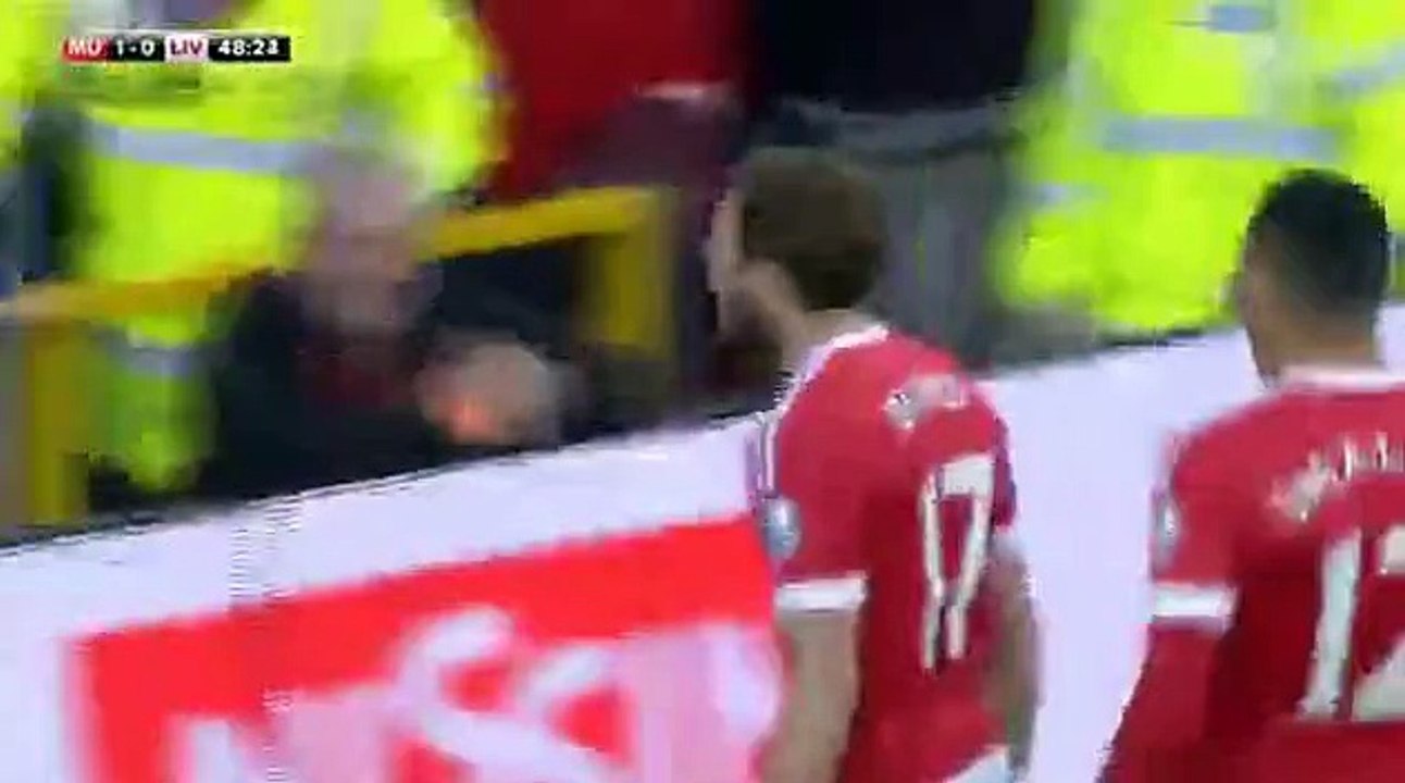 Daley Blind Goal 1-0 Man.Utd vs Liverpool