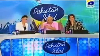 Pakistan Idol Funny Auditions SalmaN KhaN Pakistan Idol Very Funny Audition