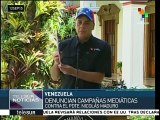 Jorge Rodríguez denuncia campaña mediática contra presidente Maduro