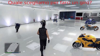 Gta online il mio garage solo con le moto