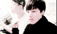 Jinhwan's cuteness moment