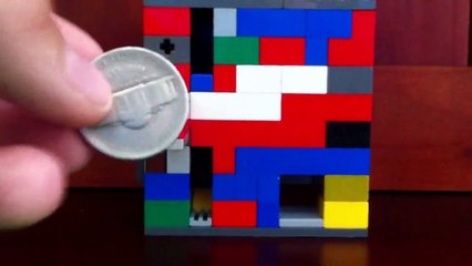 My newest Lego candy machine (m&m's with peanuts)