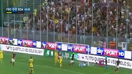 Roma vs Frosinone 1-0 2015 - Iago Falque Goal