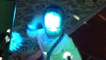 Baby dancing.