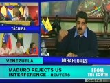 From the South - Venezuelan President Recuects US Interference