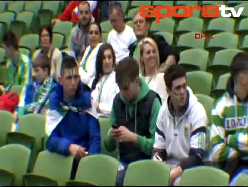 İrlanda - Türkiye maç öncesi...