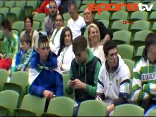 İrlanda - Türkiye maç öncesi...