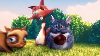 Большой кролик Бак - прикольный короткометражный мультфильм