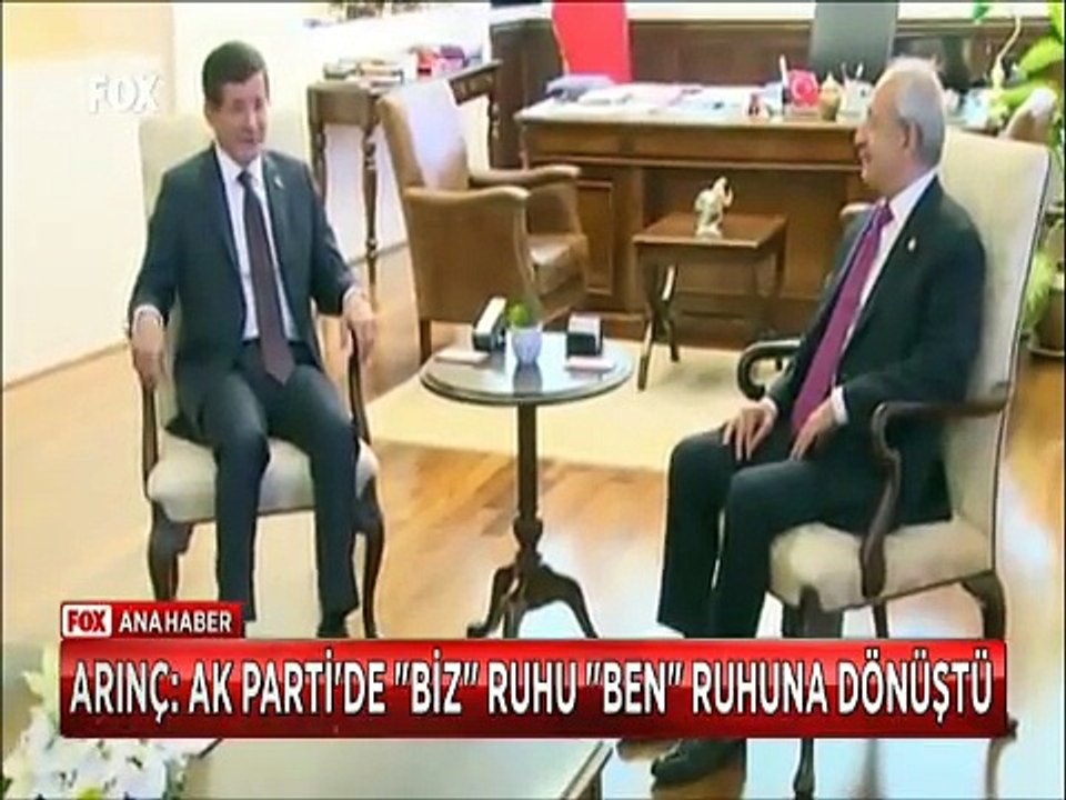 Bülent Arınç 'Biz dolgu malzemesi değiliz böyle kıytırık davetlerle bu iş olmaz'