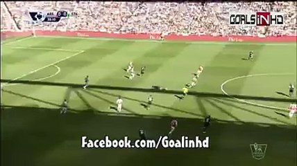 Arsenal Secures Narrow 1-0 Victory Over Stoke City ⚽