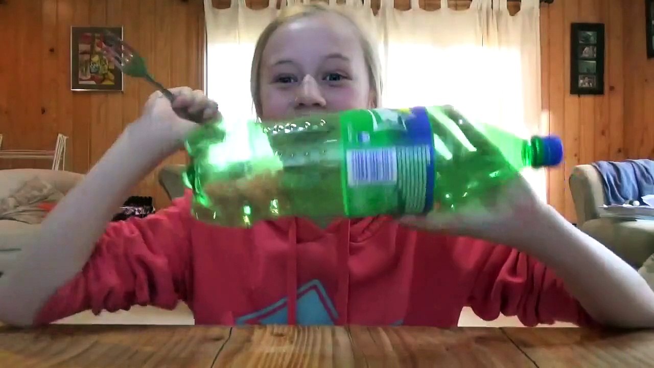 FORK BOTTLE CHALLENGE!!