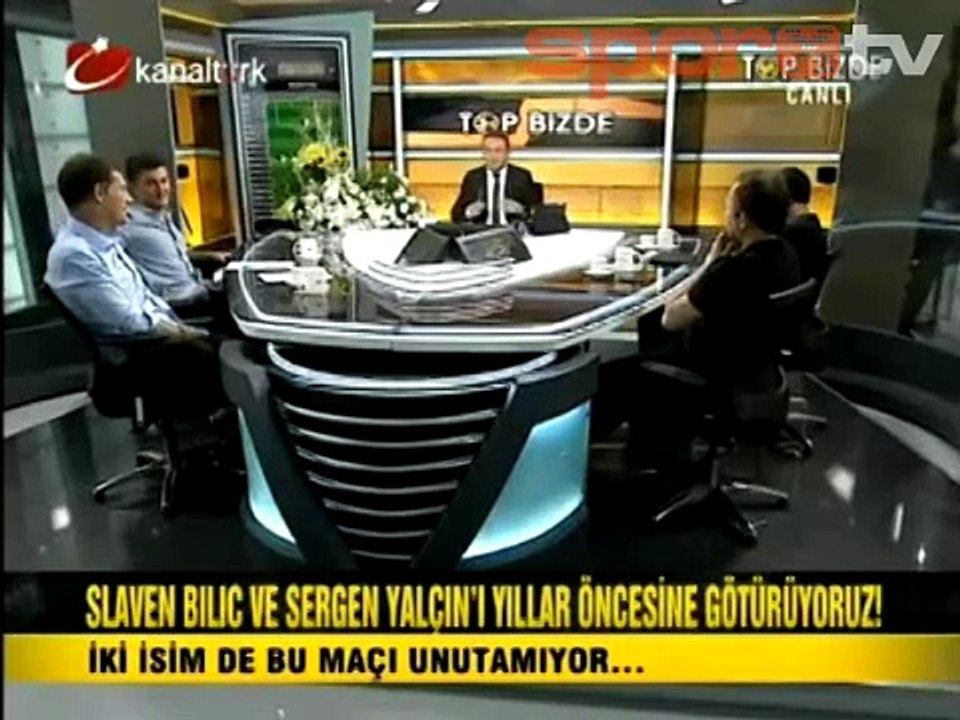 Slaven Bilic, Hakan Şükür ve Sergen Yalçın'a karşı! |Efsane...
