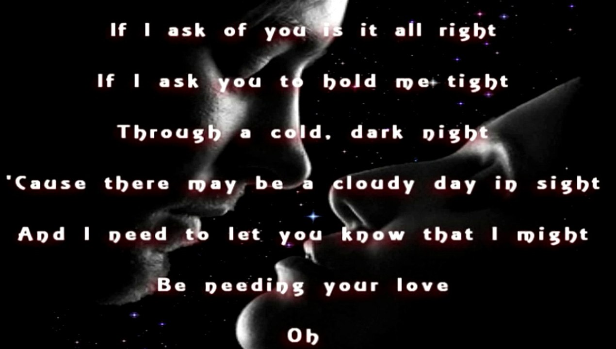 Is It Okay If I Call You Mine - Paul McCrane With Lyrics