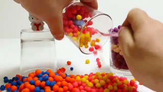 Surprise Rainbow Play-Doh Dippin Dots Fun - Peppa Pig, Rapunzel & Hello Kitty