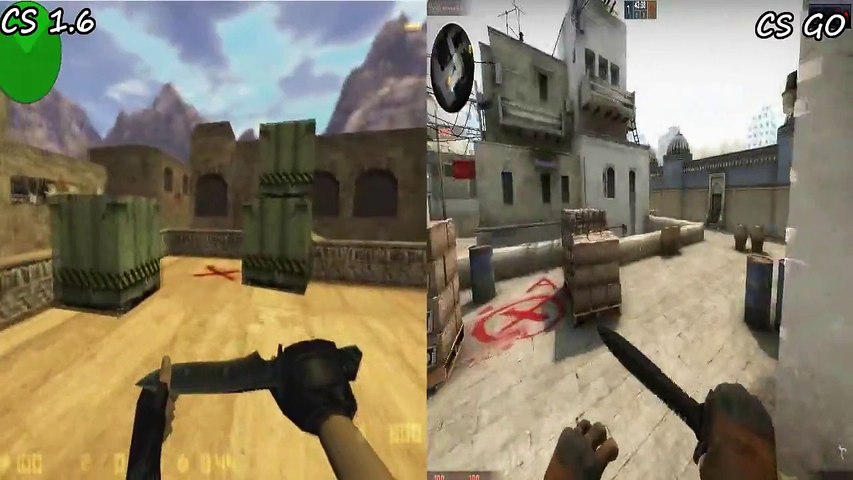 Counter-Strike: Global Offensive - Dust 2 (2017 Map) Gameplay (PC