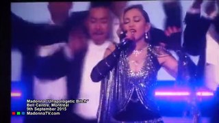 Madonna & Diplo Unapologetic Bitch (Montreal Rebel Heart Tour 2015)