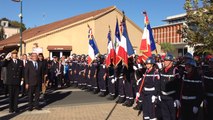 Les pompiers défilent en ville