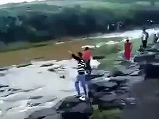 Five people drowned due to flash flood occurred in Indore patalpani -