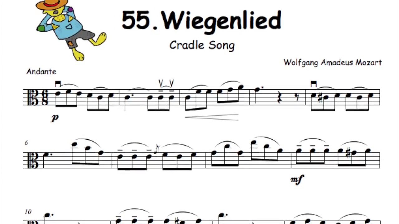 55.Wiegenlied Mozart