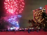 Friday Firework at Waikiki Honolulu Oahu Hawaii