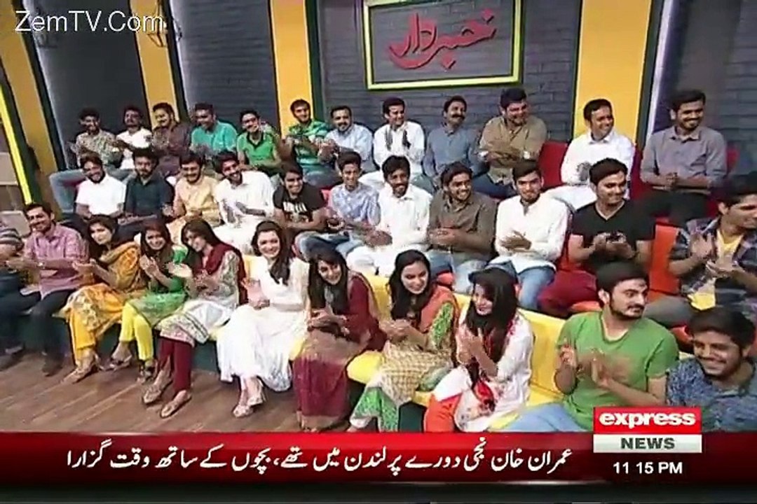 Khabardar with Aftab Iqbal on Express News - 12th September 2015