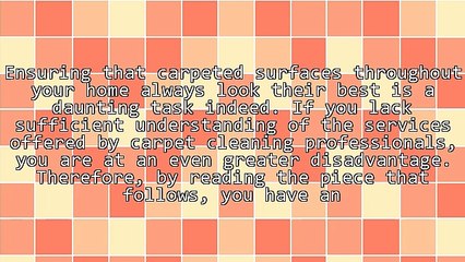 Carpet Cleaning: Simple Things You Must Know