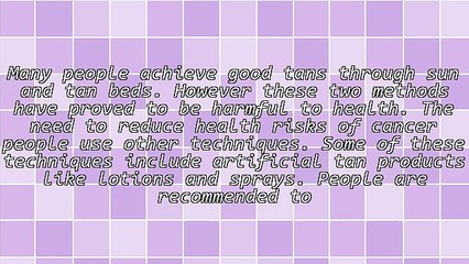 Here Is Everything You Need To Know About Tanning