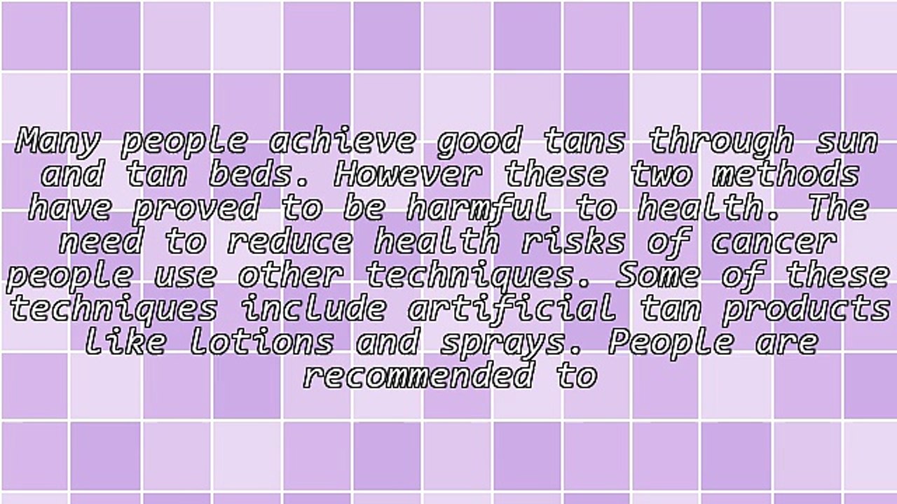 Here Is Everything You Need To Know About Tanning