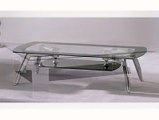 Coffee Tables For Sale, Clear Glass Coffee Tables With Undershelf