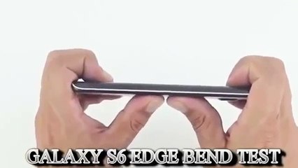 Samsung Galaxy S6 Edge Bend Test 2015