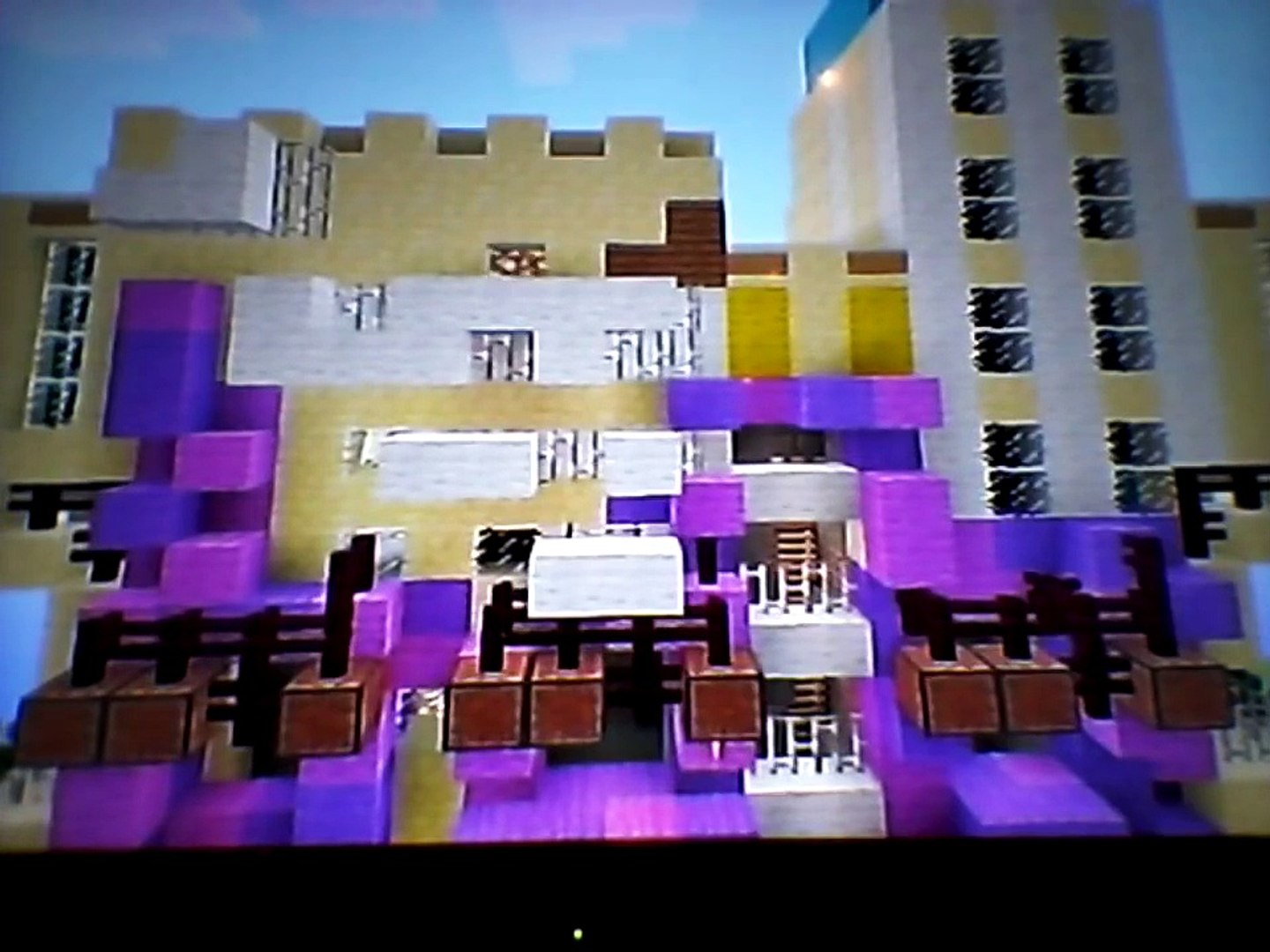 le hollywood tower hotel en minecraft