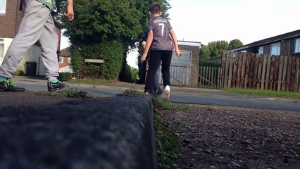 A beat up prank gone wrong on the street