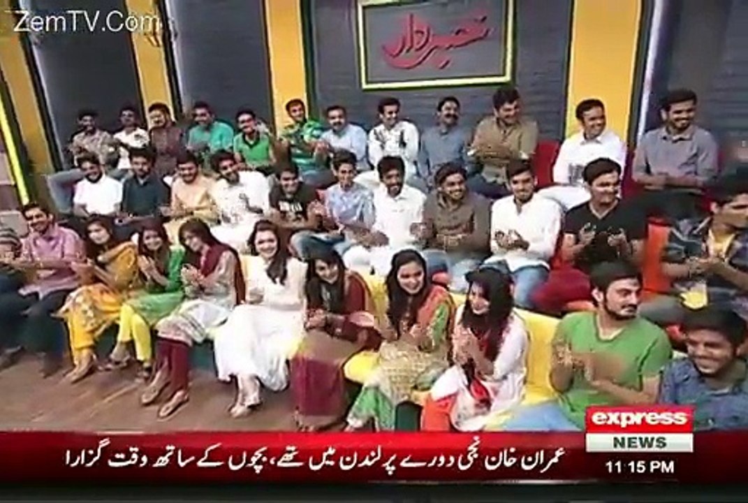 Khabardar with Aftab Iqbal on Express News – 12th September 2015