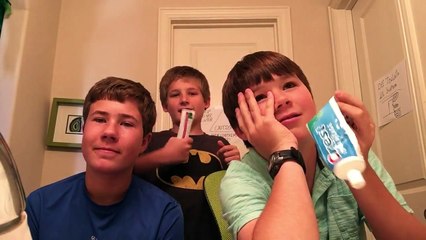 Toothpaste Challenge another time!!!!???!?!?