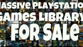For Sale: My Playstation Digital Game Library!