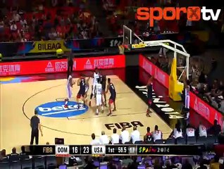 ABD'nin şovu sürüyor! Bu sefer 35 sayı fark!