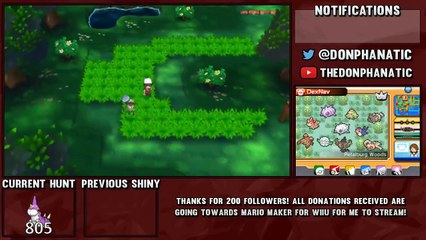 Stream Highlight #01 - Shiny Wurmple! (806 Encounters)