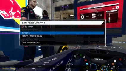 F1 2014 - Career 2nd run, Bahrain International, race gameplay