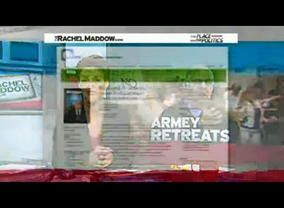 Rachel Maddow Got Dick Armey Fired!