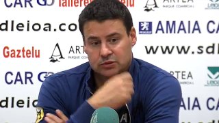 Rueda de prensa de Gordobil tras perder ante el C.D. Toledo